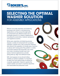 Here you can download Selecting the Optimal Washer Solution for Assembly Applications