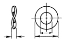 Cylindrically Curved Spring