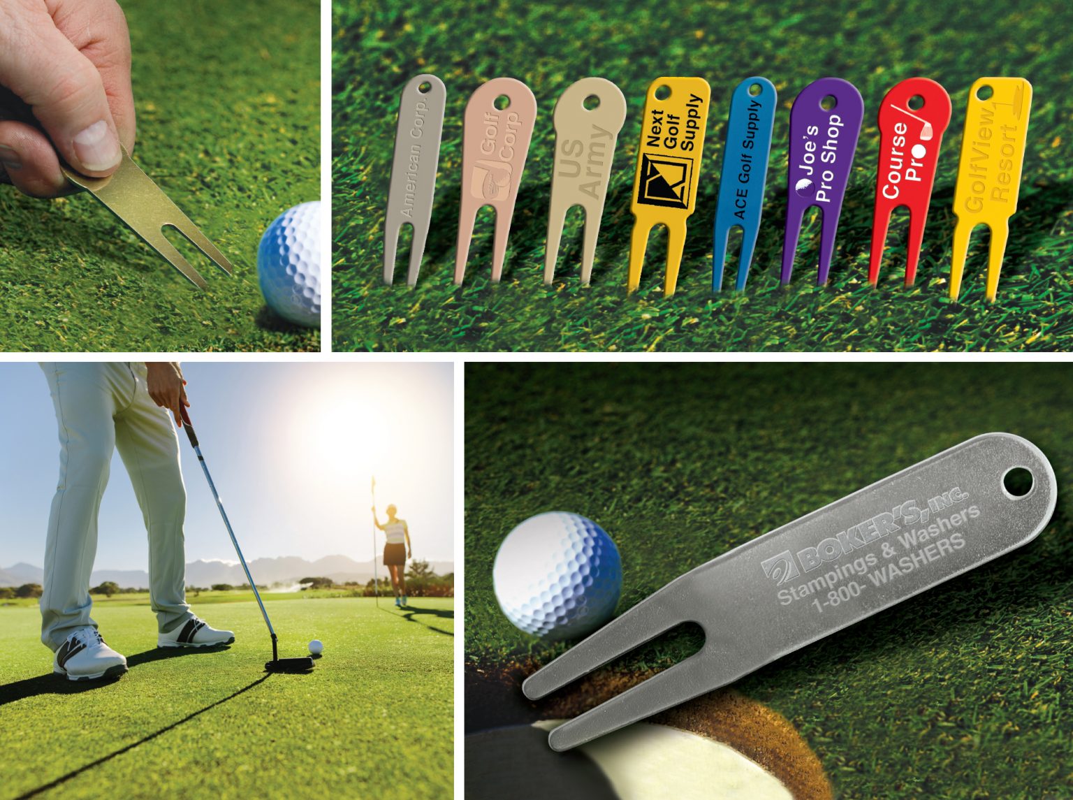 Divot Repair Tool Boker's, Inc.